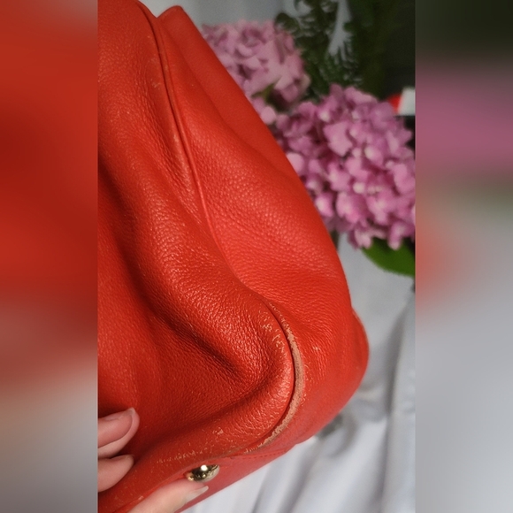 Michael Kors Burnt Orange Purse 👜 - Picture 7 of 16